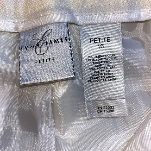NWT Emma James Easy Care, Size 16P Lined Slacks. - Picture 4 of 5